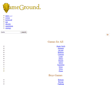 Tablet Screenshot of 4gameground.com